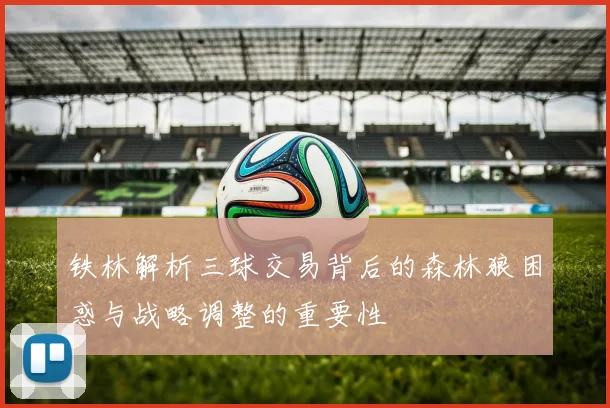 铁林解析三球交易背后的森林狼困惑与战略调整的重要性